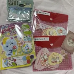 【新品・まとめ売り】サンリオ Mikko　一番くじ　ステッカーセット等