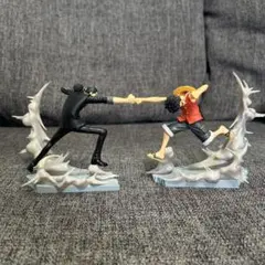 ワンピース　ルフィVSルッチ　フィギュアセット