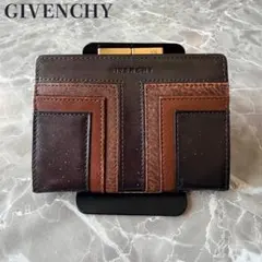 GIVENCHY 本革 がま口 コインケース カードケース ヴィンテージ 美品