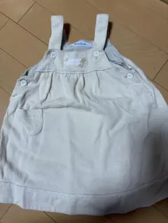 familiar サロペット風ワンピース 80