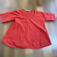 UNIQLO and LEMAIRE 赤 半袖シャツ M