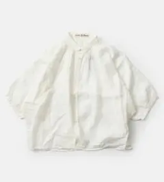 DMG Brocante リネンキャンバスグランシャツ