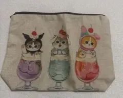 mofusand モフサンド　Sanrio サンリオ　ポーチ