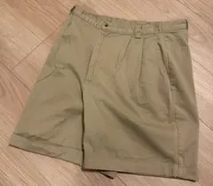 アメリカ製 LANDS’END ランズエンド ショーツ ツータック 古着のサムネイル