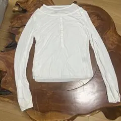 No faith Studios ヘンリーネック レイヤードロンT 白 Lサイズ - メルカリ
