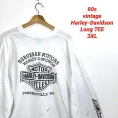 90s vintage ハーレーダビッドソン　ロンT 3XL 長袖