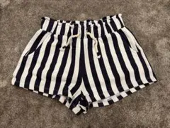 ★美品★ZARA ザラ キッズ ストライプハーフパンツ ショートパンツ 128