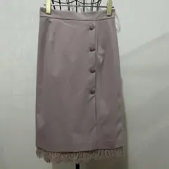 スリットスカート ひざ丈スカート