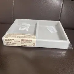 【新品未使用】無印良品　重なるベロアケース縦