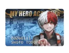 ヒロアカ　バースデイコレクションカード2026　轟