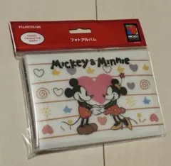 Disneyミッキー＆ミニー フォトアルバム Lサイズ 28枚収納