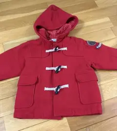 ミニーマウス 赤いダッフルコート