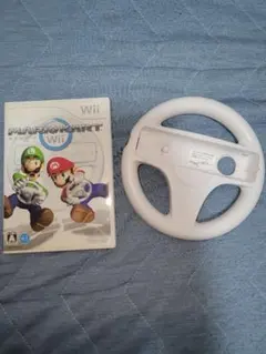 Wii専用ソフト「マリオカートWii」Wiiハンドル付