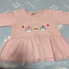 100 女の子　長袖トレーナー　ドキンちゃんコキンちゃん