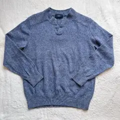 自由区 JIYUKU カシミヤ30% ウール70% 長袖ニット セーター L