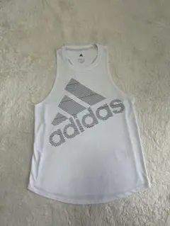 adidas タンクトップ ホワイト レディースのサムネイル
