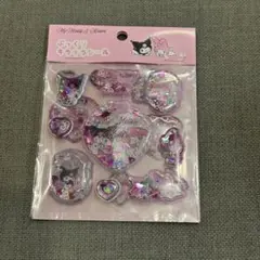 【正規品】クロミ　ぷっくり　キラキラシール　スパンコールシール