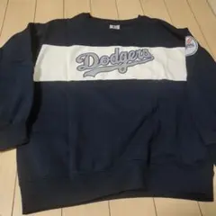 美品　ドジャース　L　裏起毛　スェット