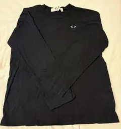PLAY COMME des GARCONS 긴팔 티셔츠 블랙 XL