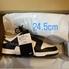 nike dunk low ess black paisley 24.5cm