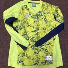 New Balance 蛍光イエロー長袖シャツ 160cm