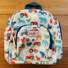 Cath Kids 動物トラクター柄リュック　男の子　リュック　車柄
