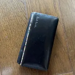 Paul Smith ブラック レザー キーケース