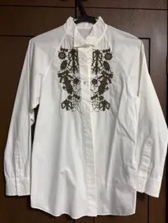 希少】powder 下迫秀樹 龍 embroidery チャイナシャツ S 白 - メルカリ