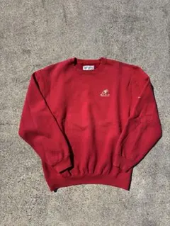 Reebok 赤 スウェット Lサイズ　USA