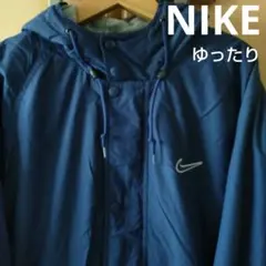 NIKE ナイキ ビッグロゴ 銀タグ ベンチコート L ゆったり