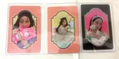 BLACKPINK ジス JISOO トレカ トレーディングカード 3枚セット