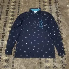 adidas★メンズゴルフウェア★長袖ポロシャツ★M★T121602