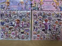 ズートピア2 ぷっくりシール　大判　2枚セット