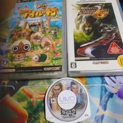 ジャンク。PSPソフトまとめ売り　クロヒョウ2他