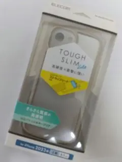 エレコム iPhone15 ケース TOUGH SLIM LITE