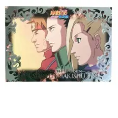 NARUTO ナルト シカマル いの チョウジ ポストカード 忍里 第十班