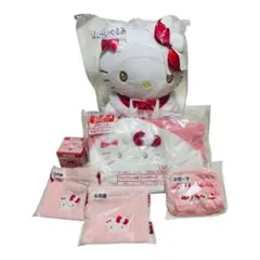 【一番くじ】　サンリオ　ハローキティ　特大ぬいぐるみ　ラストワン賞　5種 計6点