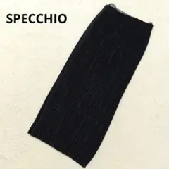美品✨スペッチオ シャトルプリーツ ロングスカート グレー L相当のサムネイル