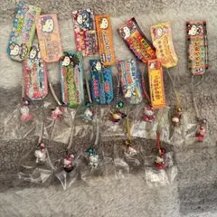 ハローキティ根付けストラップまとめ売り 12個