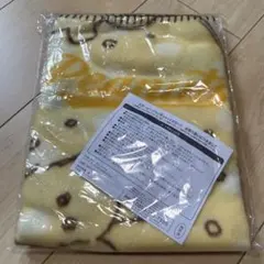 イエローフリースブランケットスヌーピー 柄