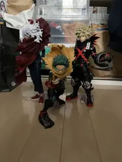 僕のヒーローアカデミア 一番くじフィギュア セット［緑谷・爆豪・死柄木］