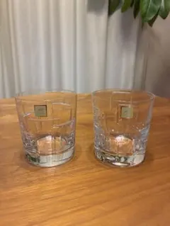 KAGAMI クリスタルロックグラス 2個セット