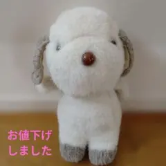 昭和レトロ　犬のぬいぐるみ
