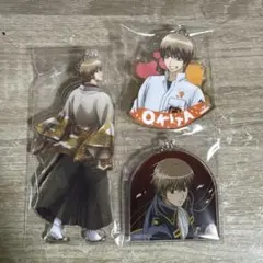 銀魂 沖田総悟 アクリルキーホルダー 和装振り返り 3年Z組銀八先生