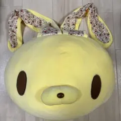 チャックスGP 特大 汎用うさぎ もっちゃりまんじゅうクッションぬいぐるみ　限定