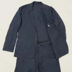 無印良品 スーツ セットアップ ヘンプジャケット パンツ Mメンズ MUJI