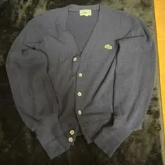 LACOSTE ネイビー カーディガン