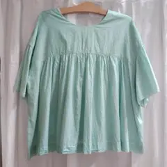 ニコアンド　ミントグリーン　2way　半袖のサムネイル