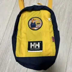 値下げ　Helly Hansen ボディバッグ イエロー　キツネのサムネイル