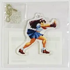 くじコレ KOF麻宮アテナ B賞ドットアクリルキーホルダーF コレクションSNKのサムネイル